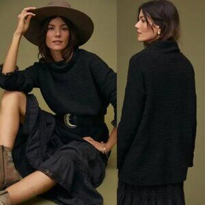 Anthropologie Maeve Cowl-Neck Pullover Sweater - New Small
